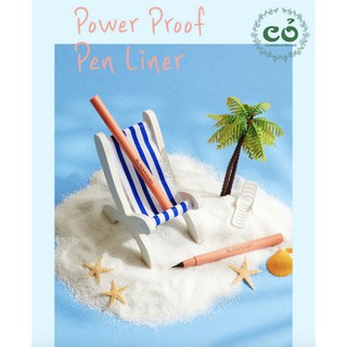 Kẻ mắt black rouge power proof pen liner l38
