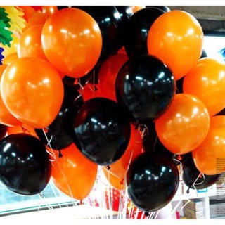 Bong bóng cam và đen , cực nổi bật , ấn tượng