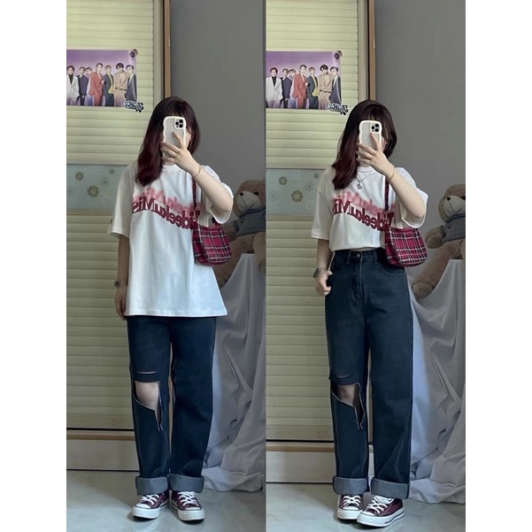 Áo Thun Cotton TIDEE Form Rộng Nam Nữ Unisex