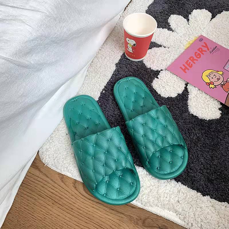 CHZK035  Dép Quai Ngang Đế Mềm Chống Nhăn Thiết Kế Đơn Giản Thời Trang Mùa Hè Phong Cách Hàn Quốc Cho Nữ