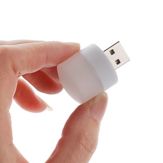 Đèn Ngủ Mini Hình Tròn Bóng LED - Cổng USB