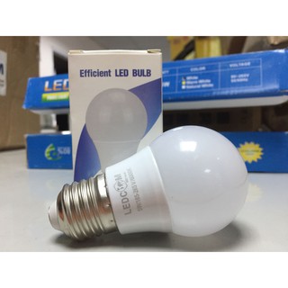 Bóng đèn led bulb tròn 5w trang trí ánh sáng trắng