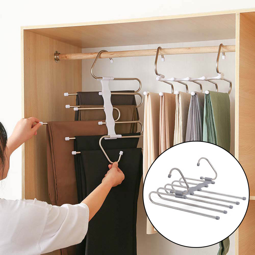 EPOCH Giá Treo Đồ 5 Tầng 5 Trong 1 Tiết Kiệm Không Gian