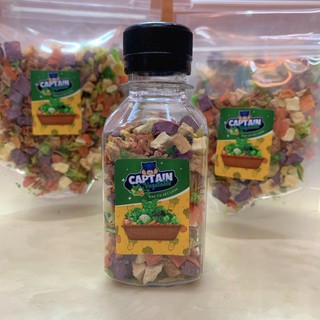 Rau củ sấy lạnh tổng hợp cho Hamster Captain Pets