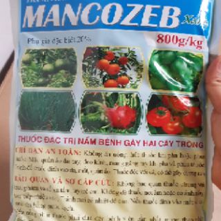 Thuốc trừ bệnh mancozeb xanh