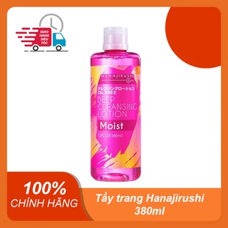 Nước tẩy trang Hanajirushi Deep Cleansing Lotion Moist 380ml