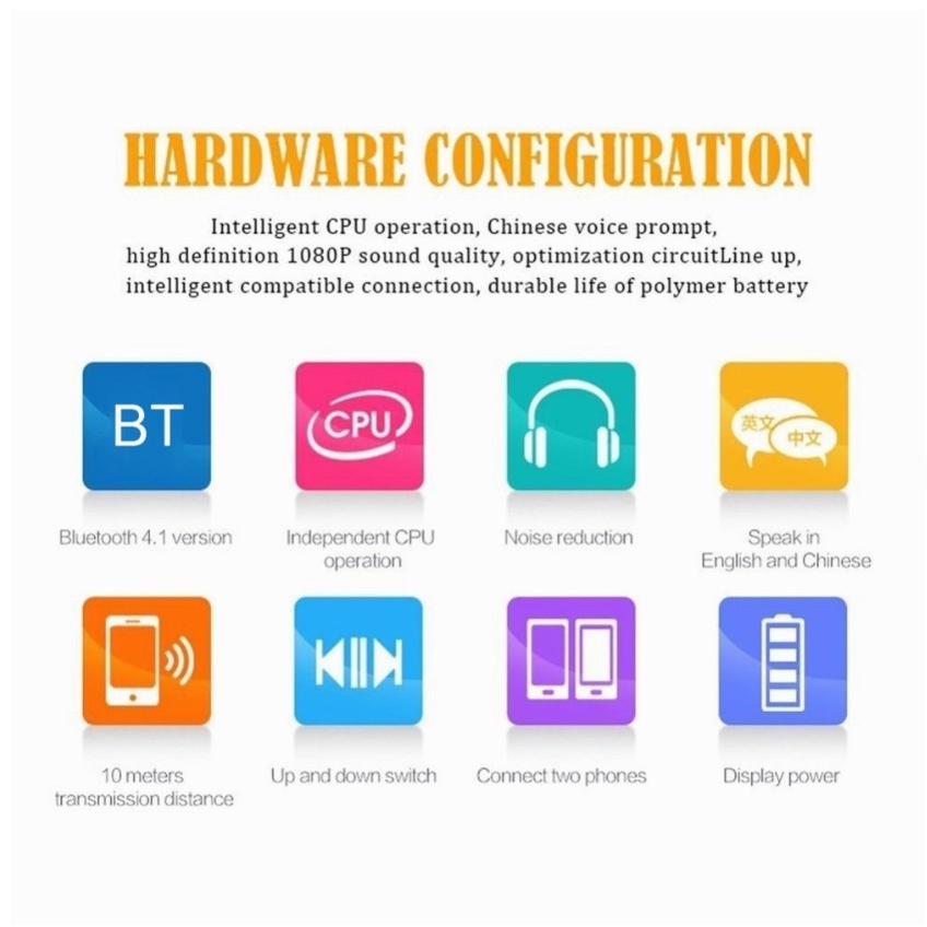 Tai nghe thể thao đeo cổ TWITCH XT11 Bluetooth có micro chống nước chống mồ hôi tiện lợi
