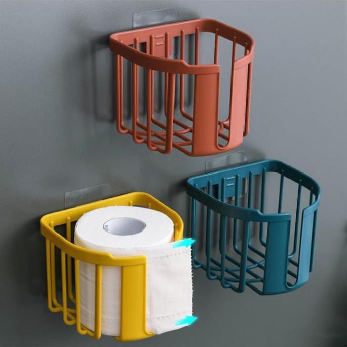Giỏ Nhựa Đựng Giấy Vệ Sinh Dán Tường