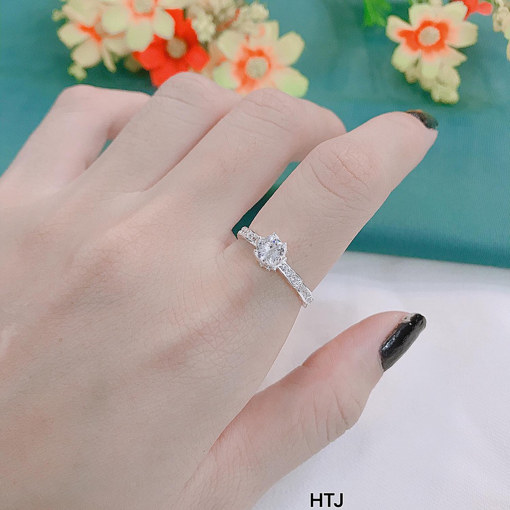 FREE SHIP NHẪN NỮ HÓT MẪU MỚI BẠC TA GIÁ TỐT