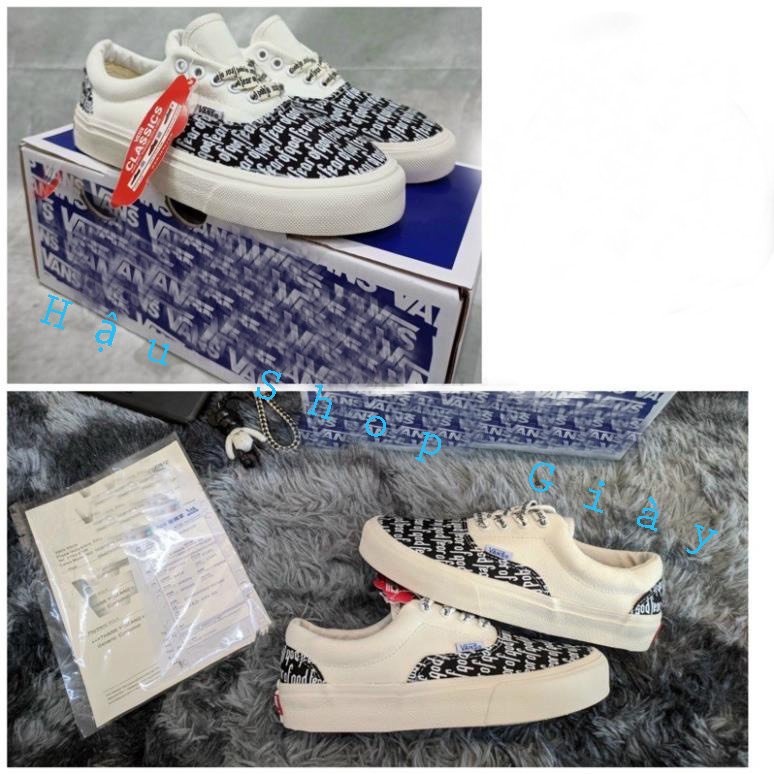 GIÀY 𝐕𝐀𝐍𝐒 FOG FEAR OF GOD LÓT GÓT DA - GIÀY 𝐕𝐀𝐍𝐒 DÂY Chữ hàng đẹp nhất dành cho nam nữ