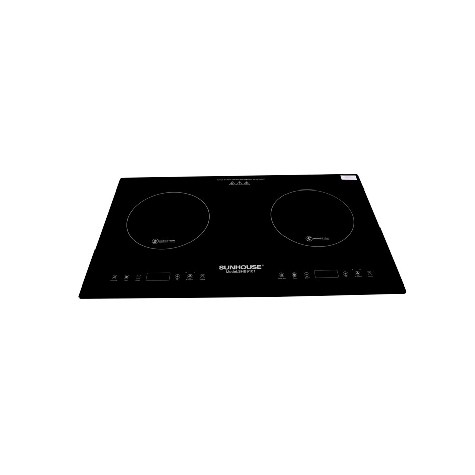 Bếp đôi điện từ SUNHOUSE SHB9101 ( Bảo hành tại nhà 36 tháng )