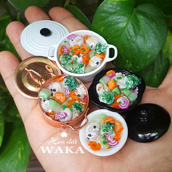 Canh Súp Mini Food 01- Mô hình 1/12