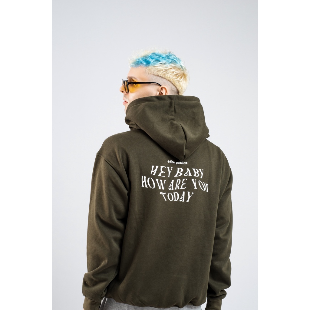 Áo Hoodie Nỉ bông Smile heybaby Thepublicc | BigBuy360 - bigbuy360.vn