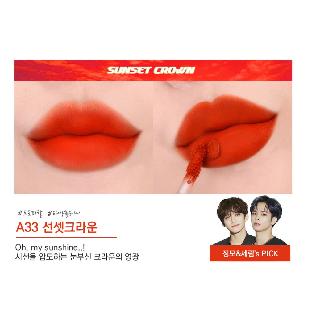 Son kem lì Black rouge Air Fit Velvet Tint | Thế Giới Skin Care