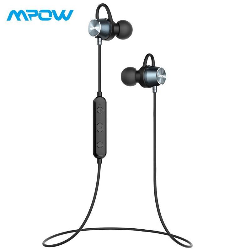 Mpow Tai Nghe Bluetooth Không Dây Bh083 Chống Nước Ipx6 Có Nam Châm