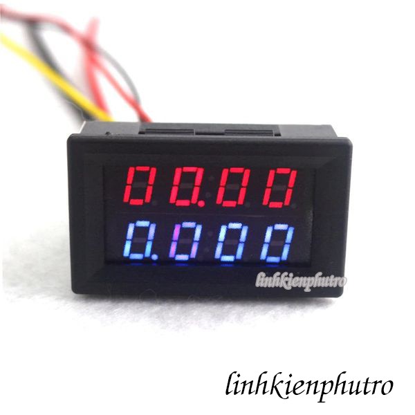 Đồng Hồ Đo Dòng Áp 4 Số 0~200V - 10A