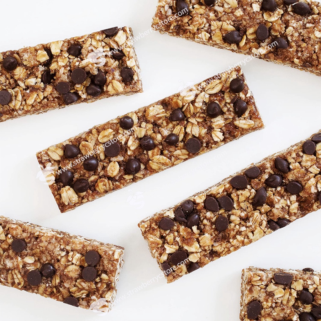 Ngũ Cốc Ăn Sáng Socola Chip Dạng Thanh Hữu Cơ Annie's Organic Chocolate Chip Chewy Granola Bars, Hộp 6 Thanh, Thanh 25g