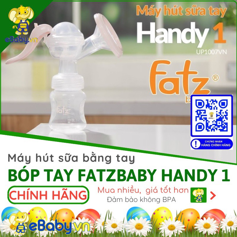 HÚT SỮA TAY FATZBABY HANDY1 - FatzBaby FB1007SL - Bảo hành 12 tháng toàn quốc