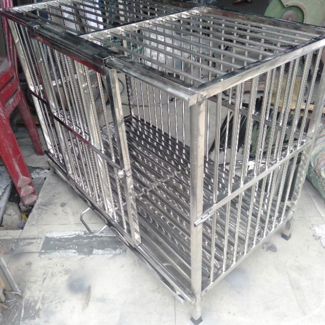 Chuồng chó inox 50*100*75 SHIP HỎA TỐC TPHCM