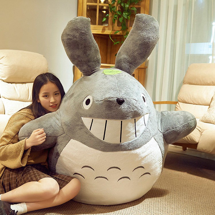 ¤❦✉My Neighbor Totoro Doll Đồ chơi sang trọng Búp bê lớn Ngủ Gối Giường Ragdoll Cô gái Quà tặng Giáng sinh