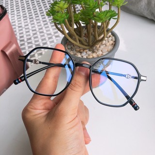 Gọng kính cận nữ nhựa dẻo lục giác