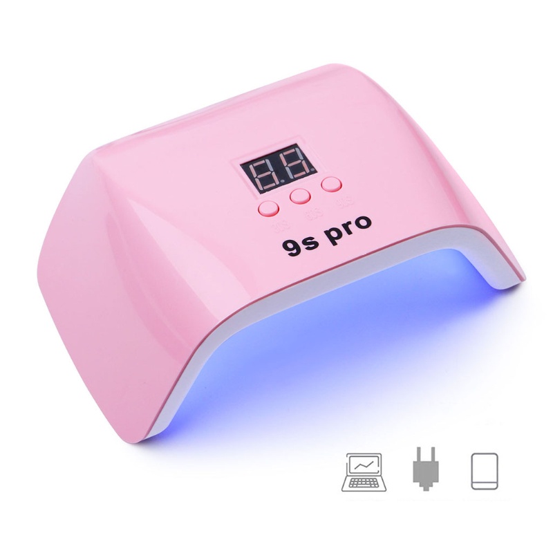 [Hàng mới về] Đèn LED UV hong khô sơn móng tay 120W chuyên nghiệp
