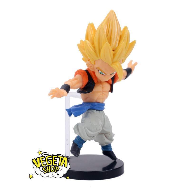 Mô hình Dragon Ball - Set 6 mô hình Dragon ball Z GT Super WCF Vegeta Gohan Gogeta Goku Bardock SSJ SSJ4 - Cao 10cm