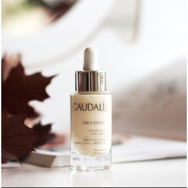 Combo Caudalie Vinoperfect Serum và Kem dưỡng giảm nám sạm tàn nhang dưỡng da trắng sáng mịn màng căng bóng