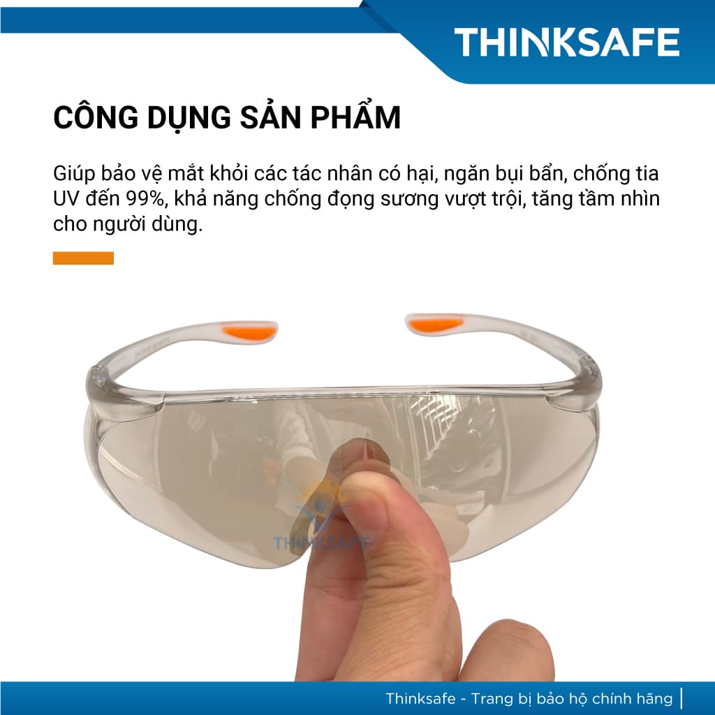 Kính bảo hộ Kings Ky1153, chống bụi, chống tia UV