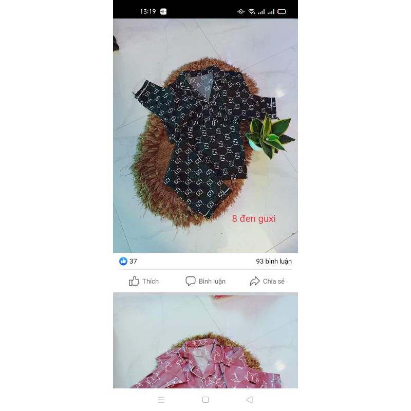 Bộ pizama cổ sen tay dài mã 139