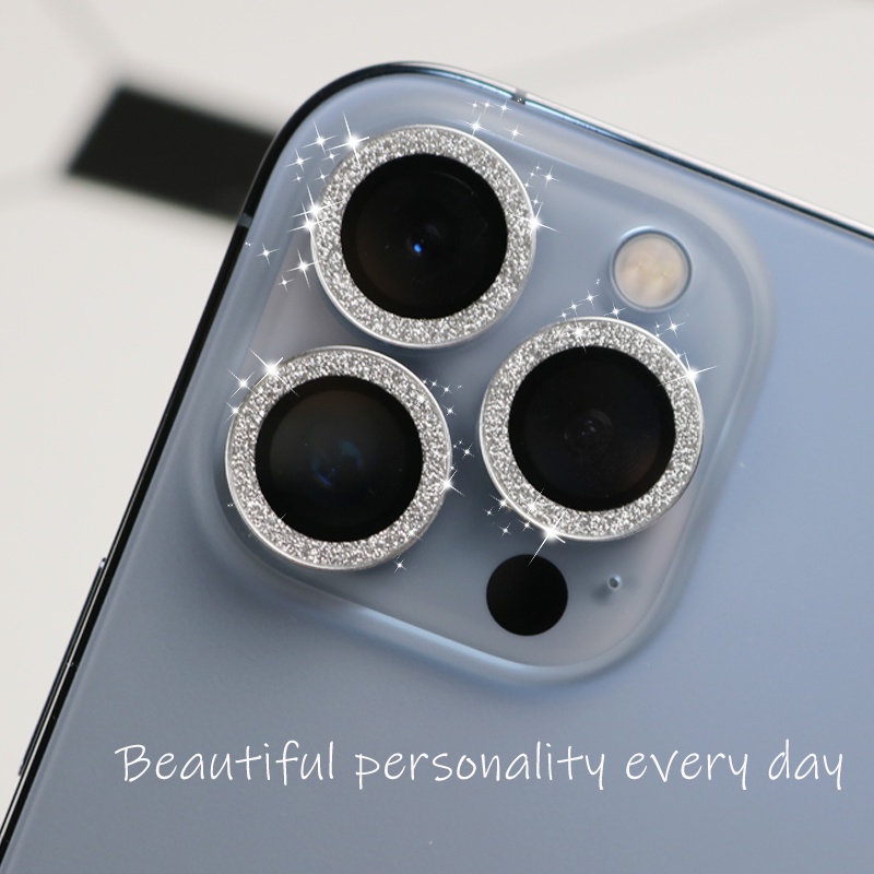 Dán kim cương bảo vệ mắt camera Cho iPhone 14 Pro Max / IP 14 Plus