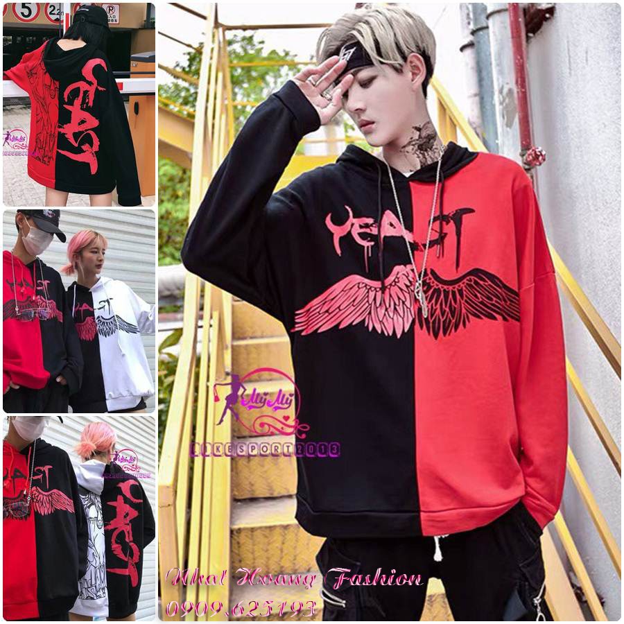 [FreeShip] ÁO HOODIE NỈ ĐẸP HD350 (2 Màu Đôi Cánh)