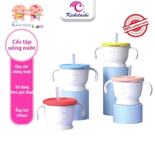  Cốc Tập uống 3 Giai Đoạn Đa Năng Cho Bé [KICHILACHI Chính Hãng] - Gia Huy Kids