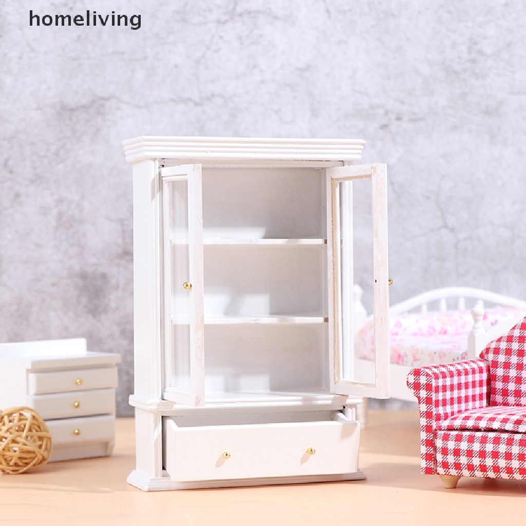 Tủ Gỗ Mini Tỉ Lệ 1: 12 Trang Trí Ngôi Nhà Búp Bê