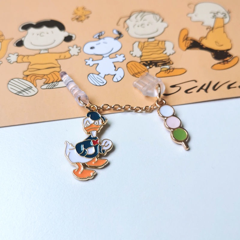 SANRIO Nút Bịt Chống Bụi Cổng Sạc Tai Nghe Hình Cinnamoroll Dễ Thương Cho Điện Thoại Android
