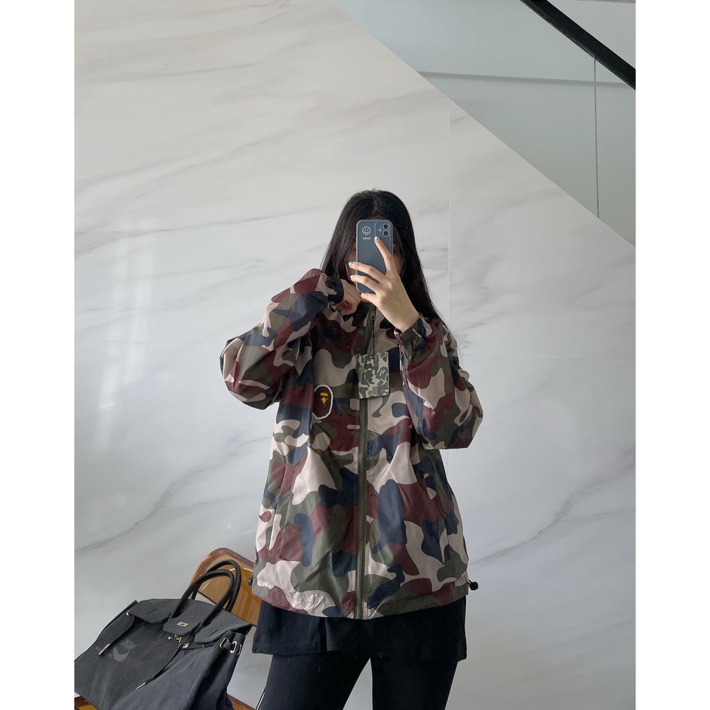 [Babe I'm Real] Áo Jacket Bape FW21 ( Full Tag, mac,... )