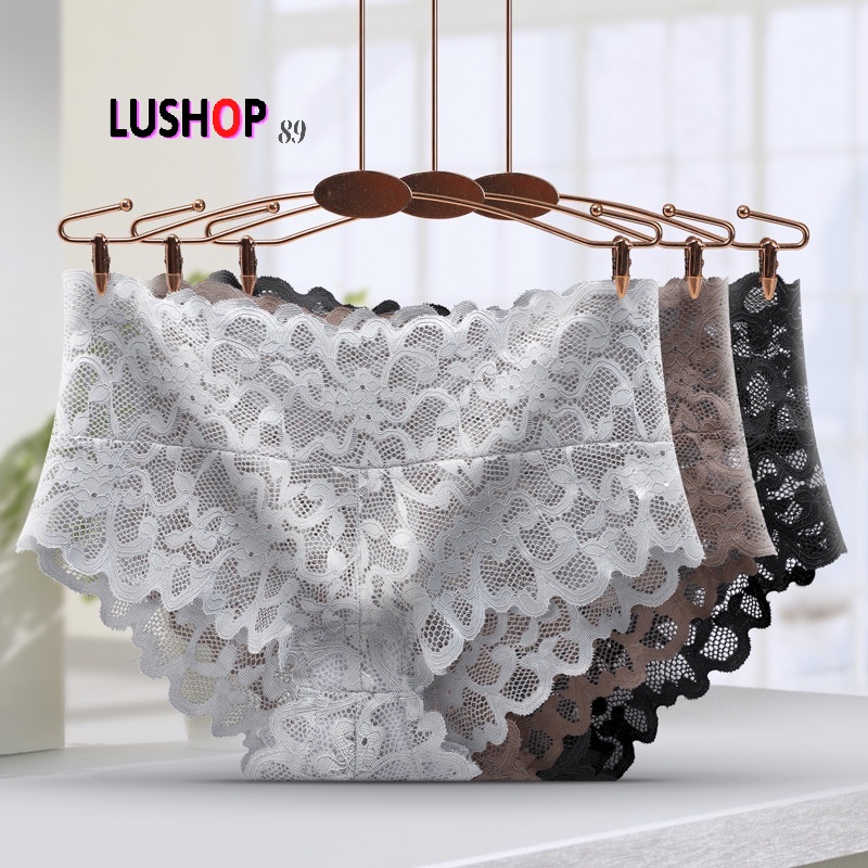 Quần lót sexy gợi cảm chất liệu ren thoáng khí form cực đẹp Lushop89