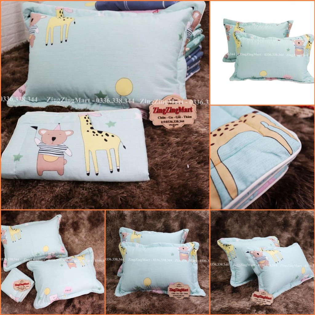 Vỏ gối Cotton lạnh 100% cao cấp Chất Nhất (Có video)
