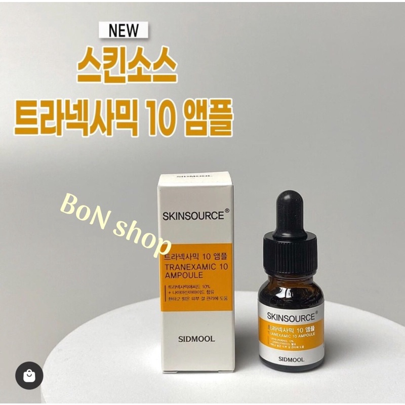 sidmool skinsource tranexamic 10 ampoule tinh chất
