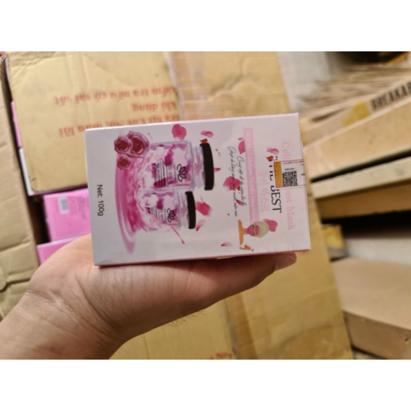 mặt nạ yến hoa hồng.