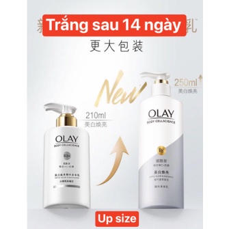 Dưỡng thể Olay B3 Bright  Sữa dưỡng thể Olay giúp làn da tươi sáng bật tông chỉ sau 14 ngày
