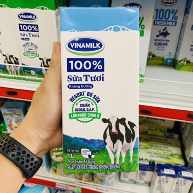 [COMBO 6 hộp] Sữa Vinamilk 1 lít