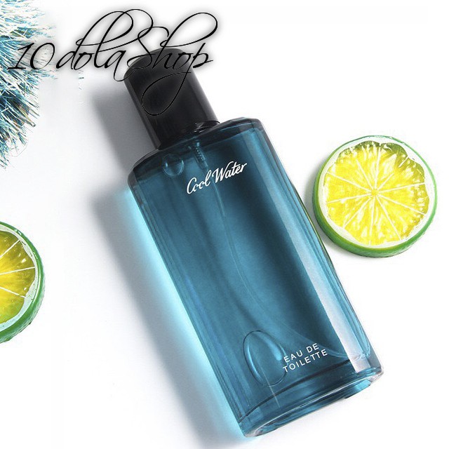 Nước hoa nam 125ml Hương Liệu Pháp Cool Water hương biển thanh mát lưu hương 10h | Thế Giới Skin Care