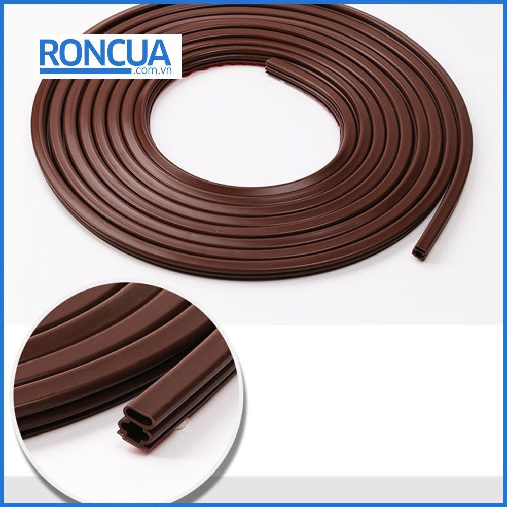 Phụ kiện cửa nhà | chống ồn và bụi, Ron Gioăng Khung Cửa Dán Cao Su Size lớn 10*6, 8, 10, 12, 15mm Roncua