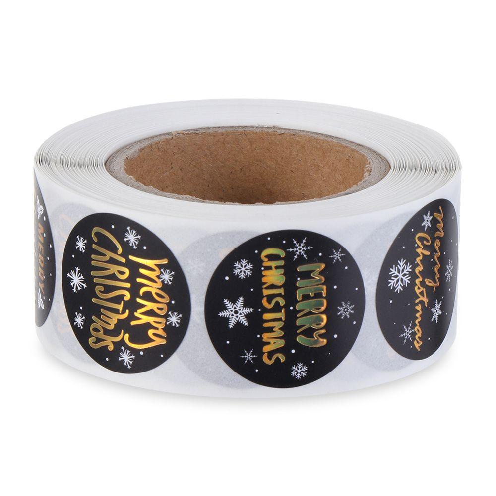 CHOOKEY Set 500 Miếng Dán Hình Tròn Dùng Trang Trí Tiệc Cưới / Giáng Sinh