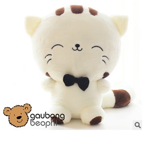 Thú nhồi bông mèo đuôi dài size 30cm shop gấu bông béo phì