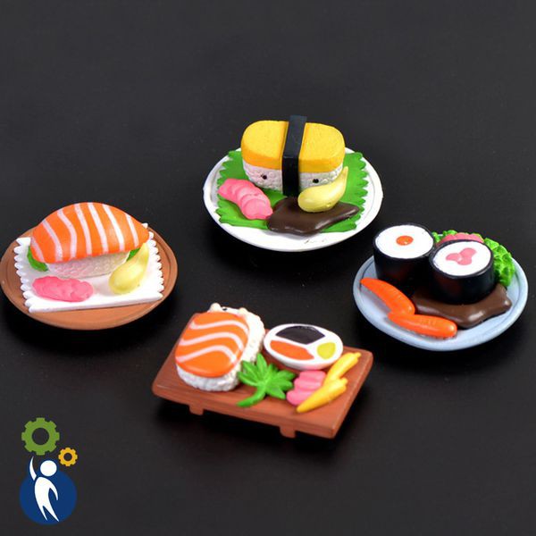 Sushi 4.8x1.7cm,  Mô hình mini trang trí