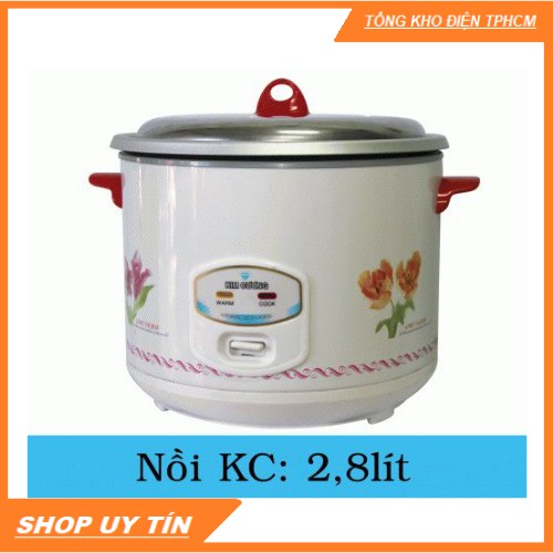 [Mã ELHADEV giảm 4% đơn 300K] GIẢM 20KNồi Cơm Điện Kim Cương 2.8 Lít Nắp Rời - Hàng Chính Hãng (Bảo Hành 12 Tháng)