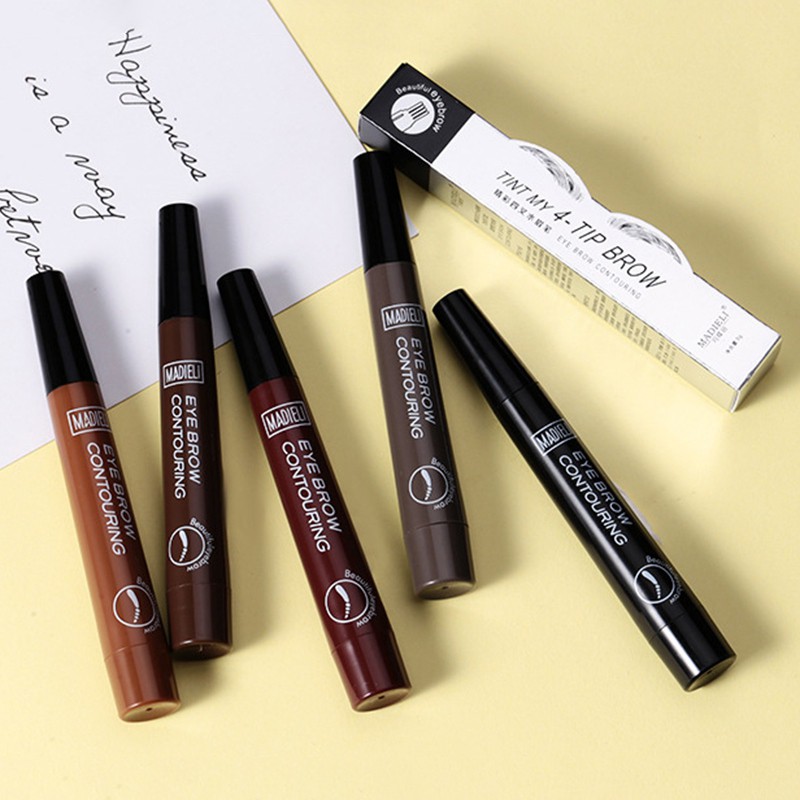 [Hàng mới về] Bút kẻ chân mày dạng phẩy sợi Madieli tạo được đường nét mỏng tinh tế lâu trôi | BigBuy360 - bigbuy360.vn