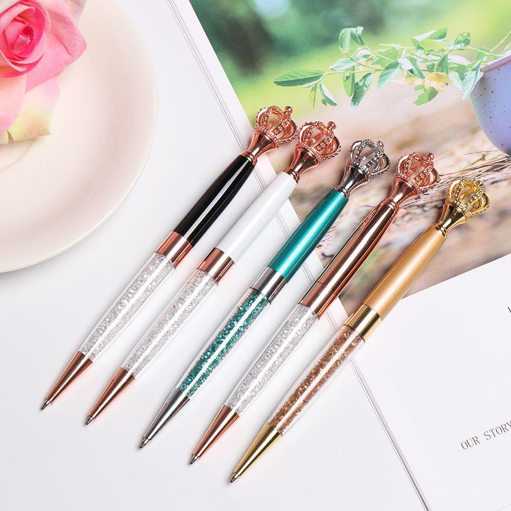 PISTA 1 Bút Bi Hình Vương Miện Dễ Thương